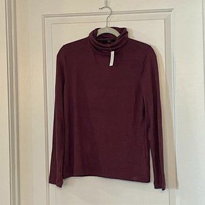 Banana Republic Elida Luxe Turtleneck Top